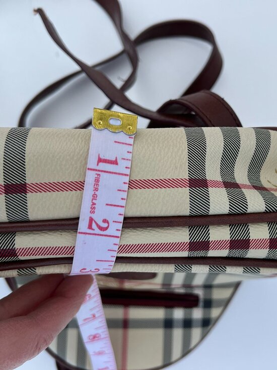 Burberry Blue Label Nova Check Plaid Backpack Y2K Vintage Japan Exclusive main image 10